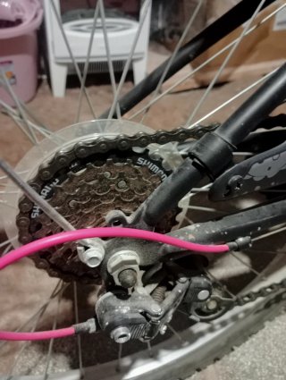 Bicicleta Btwin niña rosa 24