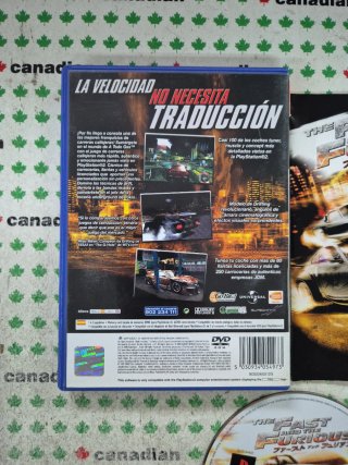 The Fast and the Furious PlayStation 2