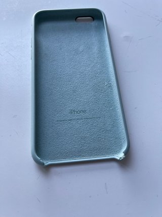 Funda Silicona Apple iPhone 6S Verde Menta