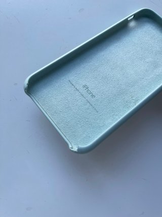 Funda Silicona Apple iPhone 6S Verde Menta