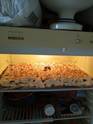 Tarta galleta ciocolate y nata