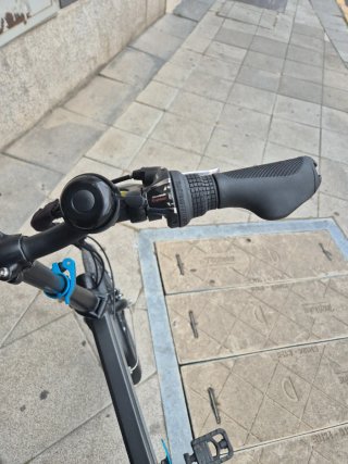 Bicicleta eléctrica plegable btwin