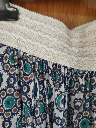 Falda larga estampado Boho - Nueva - Talla M
