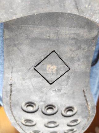 Scarpe da uomo nere con lacci in pelle scamosciata taglia 46
