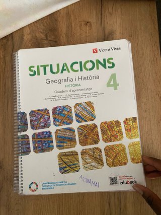 Situacions 4. Geografia i Història. Quadern d'a...
