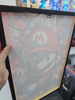 Quadro Super Mario 40x60 cm