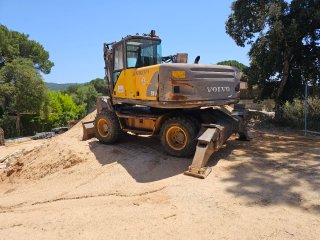 Excavadora Volvo EW160 17tm.
