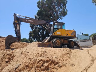 Excavadora Volvo EW160 17tm.