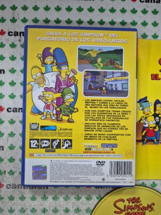 Los Simpson: El Videojuego PS2
