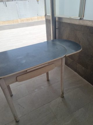 Mesa de cocina extensible madera