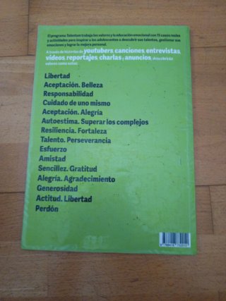 Talentum, 2 Secundaria programa de valores y de...
