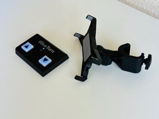 Pedal iRig BlueTurn + Soporte iKlip iPad