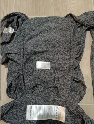 Marsupio Boppy ComfyFit neonato grigio