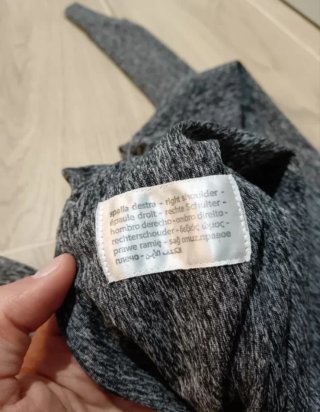 Marsupio Boppy ComfyFit neonato grigio