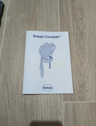 Marsupio Boppy ComfyFit neonato grigio
