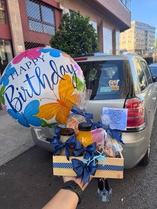 Cesta sorpresa cumpleaños