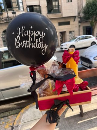 Cesta sorpresa cumpleaños