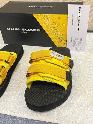 Ciabatte Dualscape Giallo Nero Taglia 41/42