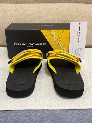 Ciabatte Dualscape Giallo Nero Taglia 41/42