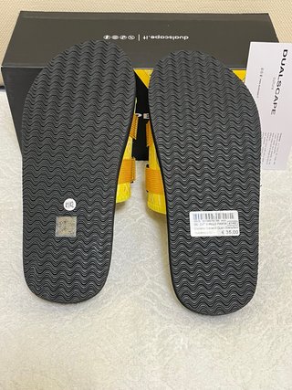 Ciabatte Dualscape Giallo Nero Taglia 41/42