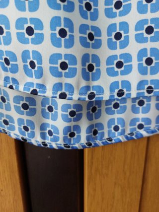 Blusa manga corta estampada floral