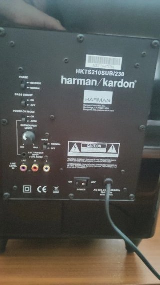 Altavoces 5.1 Harman Kardon HKTS 9 Negro