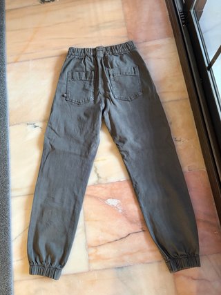 Pantalón Renatta&go Verde Militar Talla XS