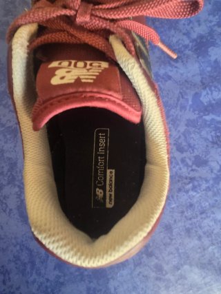 Zapatillas New Balance 500 Hombre Granate
