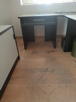 Mesas de oficina L - Madera y Metal