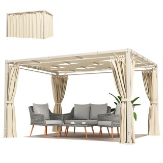 Pérgola Jardín 3x4m UPF 50+ Beige