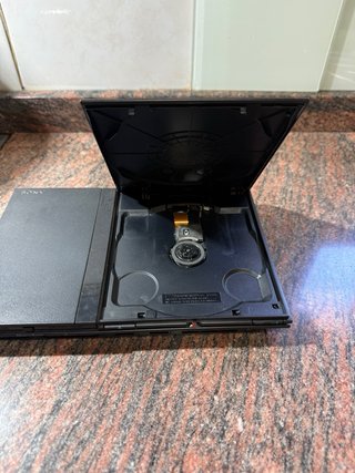 Consola Sony PS2 Slim Negra