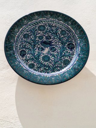 3 Piatti in Ceramica Granadina J.E.Arco