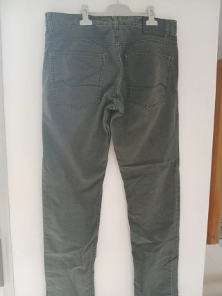 Pantalones Angelo Litrico Talla 34 Verde Oliva