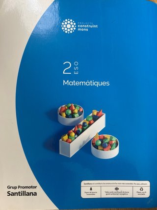 Matemàtiques, 2 ESO, Projecte Construint mons