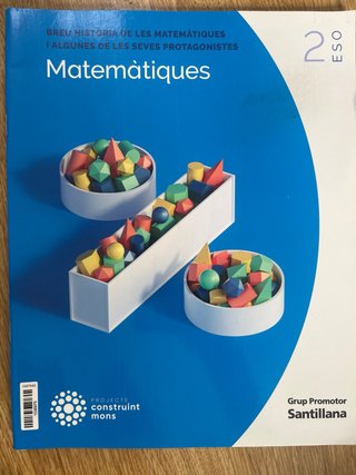 Matemàtiques, 2 ESO, Projecte Construint mons