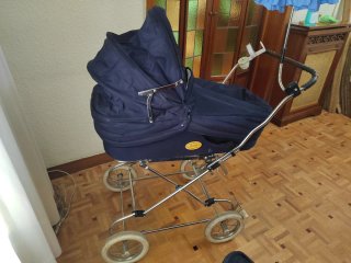 Carrito bebé clásico: silla, cuco y sombrilla