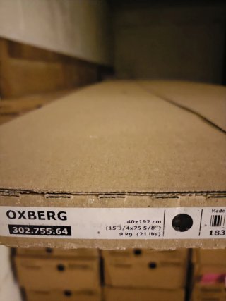 10 Puertas Oxberg IKEA Negro