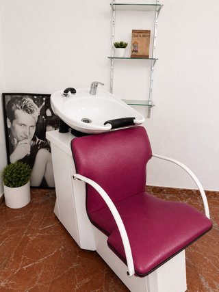 Lavabo profesional con sillón incluido