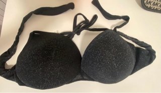 Bikini Calzedonia Negro y Plateado
