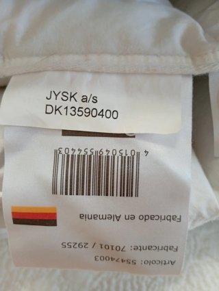 Edredón plumón Jysk