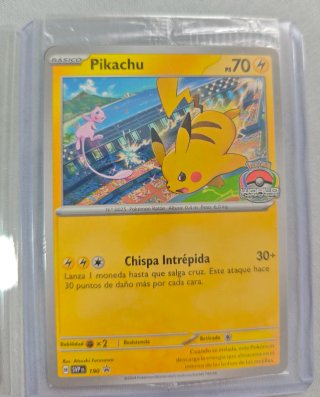 Lote 3 cartas Pokemon Pikachu