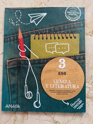 Libros de lengua 3°ESO ANAYA