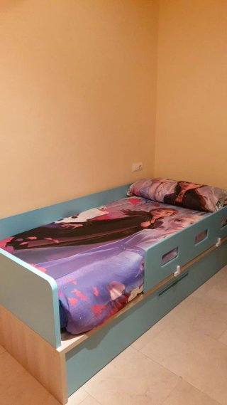 Quitamiedos cama infantil