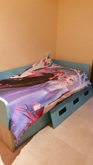 Quitamiedos cama infantil