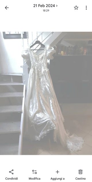 Abito da sposa bianco