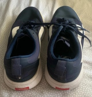 Zapatillas Vans Talla 44 Azul y Blanco