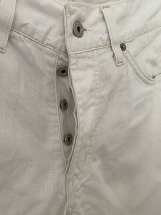 Vaqueros G-Star RAW blancos