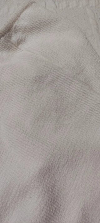 Vestido H&M palabra de honor blanco