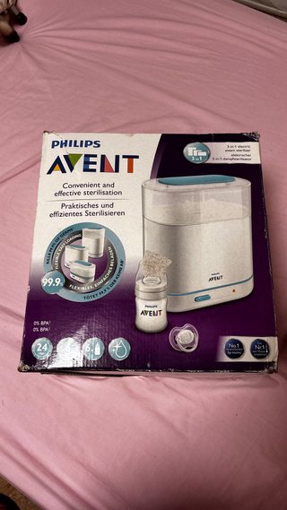 Esterilizador vapor Philips Avent 3 en 1