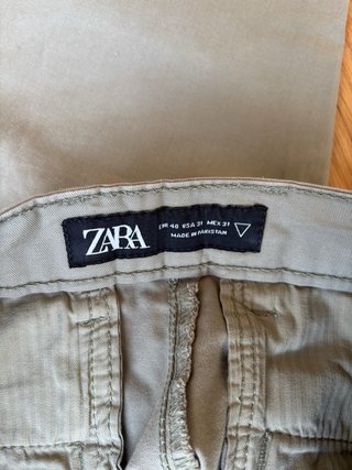 Pantalon chino Zara uomo cachi